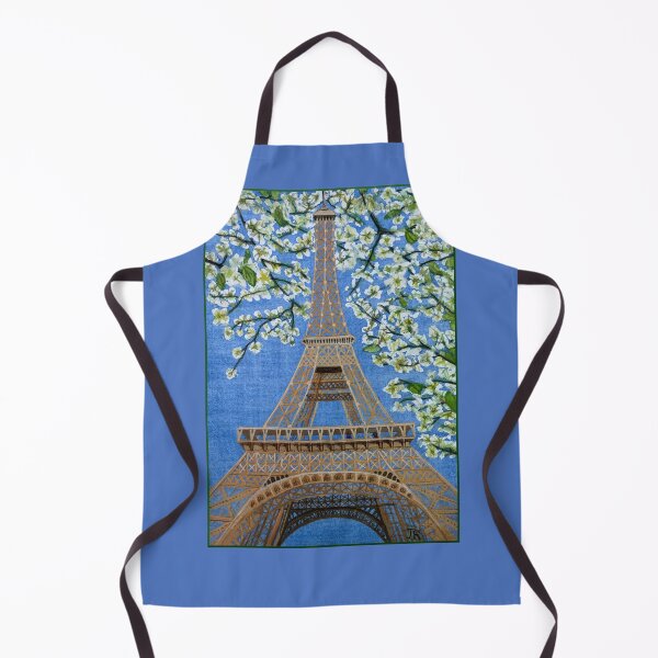 Aperçu de l'œuvre Tour Eiffel au printemps par Judy Richardson 2019 créée et vendue par JRtreasures.