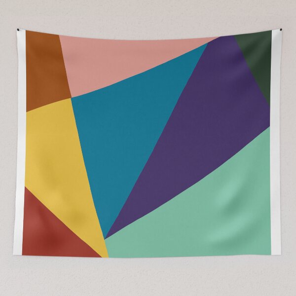 Item preview, Color Blocked Shapes designed and sold by BrushedByGrace.