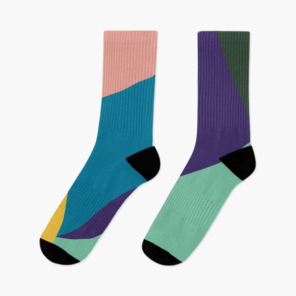 Item preview, Color Blocked Shapes designed and sold by BrushedByGrace.