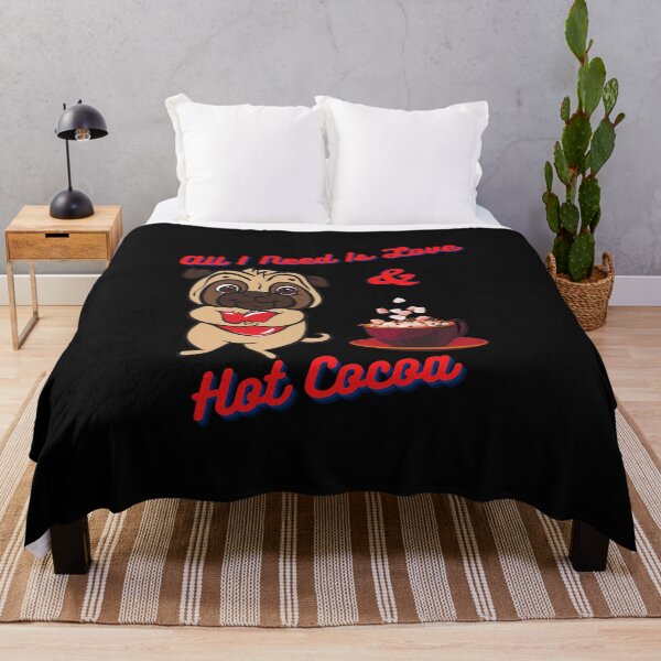 Item preview, All I Need Is Love And Hot Cocoa, love, valentines day, valentine, cute, valentines, heart, funny, girlfriend, romance, romantic, designed and sold by bimmer325.
