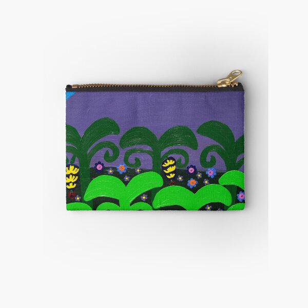 Item preview, Banana Trees and Mountain- hand painted designed and sold by waterlily-joy.