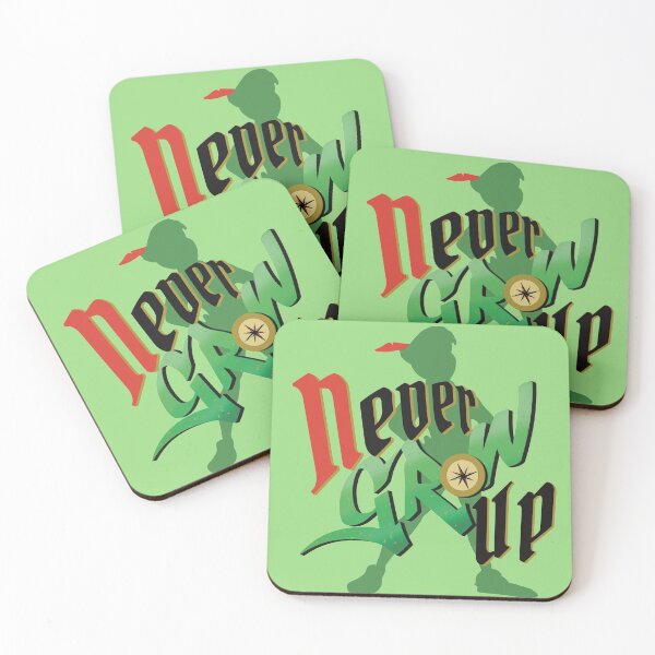 Item preview, Never Grow Up Version 2.0 designed and sold by TheCaptainPan.