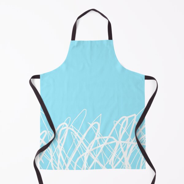 Item preview, Dancing Doodles in Fresh Pale Blue designed and sold by OByD.