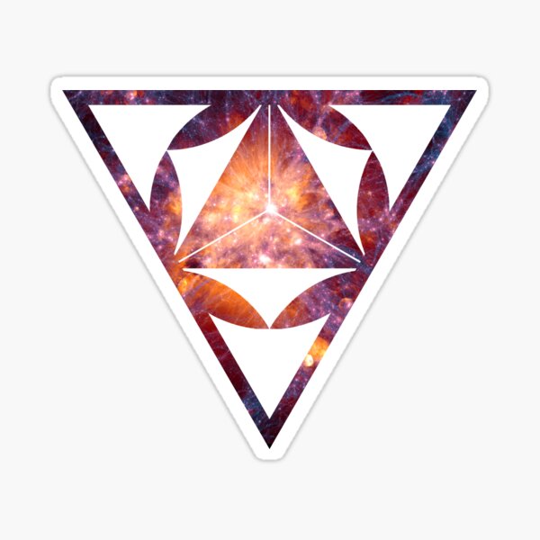 Sacred Geometry Space I Sticker