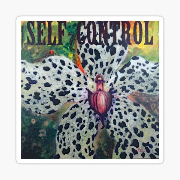 SELF-CONTROL Sticker