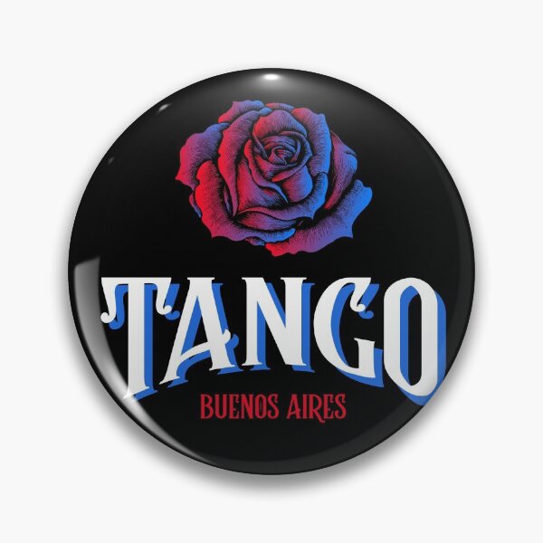 Item preview, Argentine Tango Buenos Aires Filete Fileteado Porteño Inspired with Rose designed and sold by infinitetango.