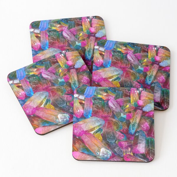 Item preview, Gems Pink Green Yellow designed and sold by R. Leon | Aurora & Douglas.