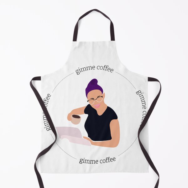 Item preview, Give me coffee illustration designed and sold by Gabrielle Freitas.