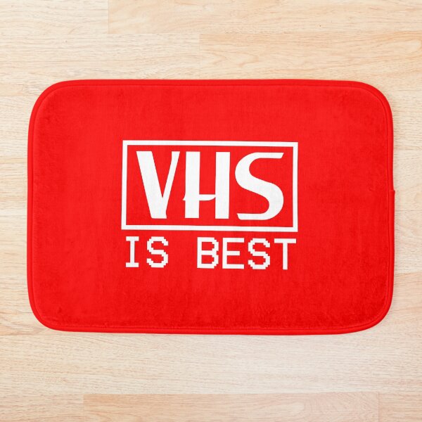 Item preview, VHS is Best VHS Art (White/Red) designed and sold by nikkiricedesign.