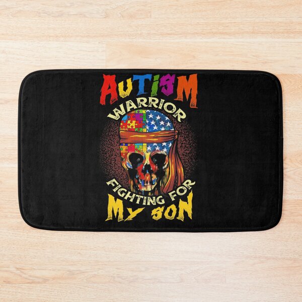 Item preview, Autism Warrior Fighting For My Son designed and sold by BaseStore.