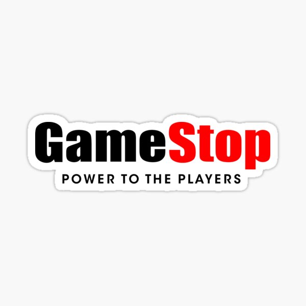 Gamestop power to player Sticker