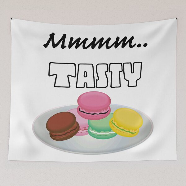 Item preview, Mmmm... Tasty. Rainbow Macarons designed and sold by Mrspink16.