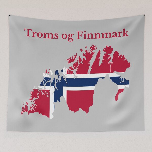 Item preview, Troms og Finnmark County Map, Norwegian County, Norway. designed and sold by marosharaf.