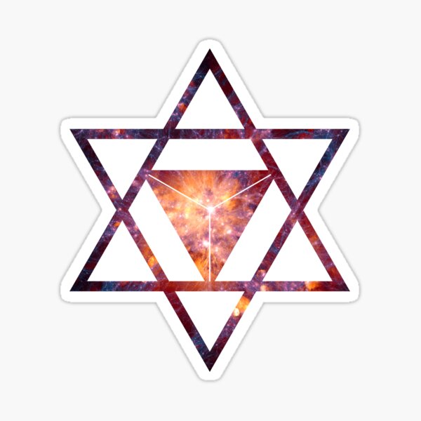Sacred Geometry Space II Sticker