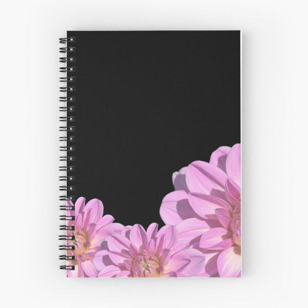 Item preview, Dramatic Dahlias on Black Background designed and sold by OByD.
