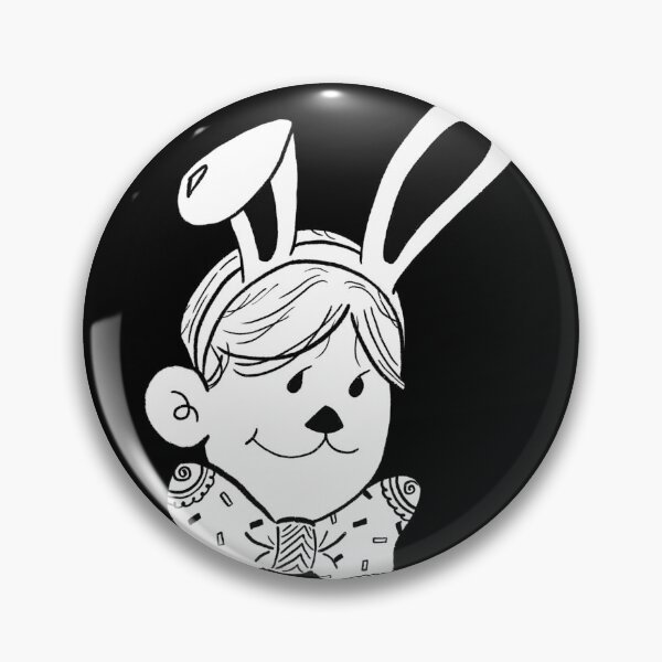 Item preview, Black & White Easter bunny boy  designed and sold by Percyloganken.