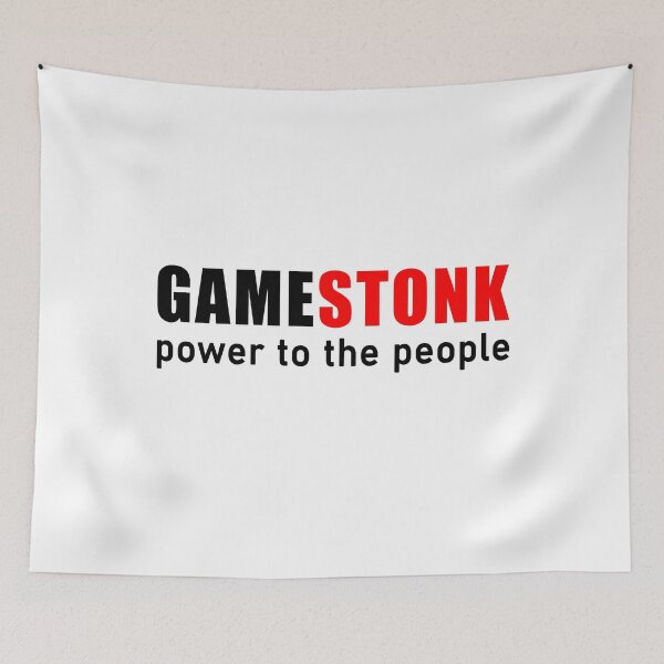 Item preview, Gamestonk power to the people wallstreet designed and sold by GoodyLeo.