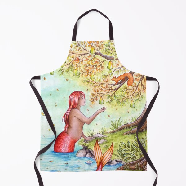 Item preview, The mermaid and the squirrel designed and sold by Georgia Zervos.