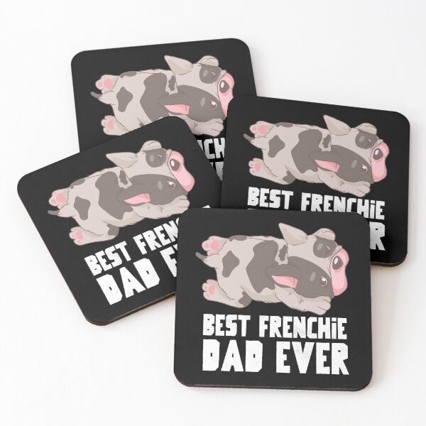 Item preview, Best Frenchie Dad Ever - Dog lover designed and sold by YueHeng Creates ⭐⭐⭐⭐⭐.
