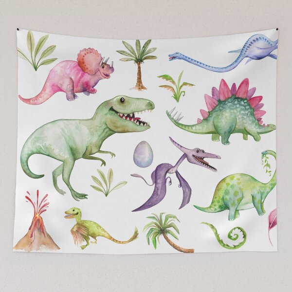 Item preview, Jurassic Dinasour - Prehistoric Pattern  designed and sold by KarolinaPaz.