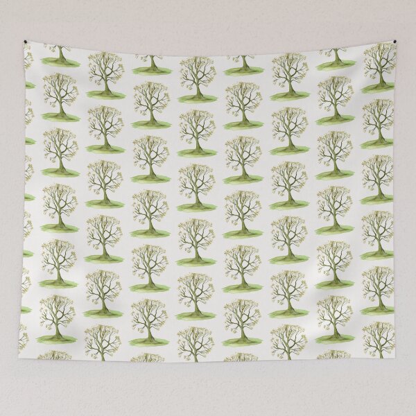 Item preview, Watercolor Green tree. Watercolor Tree Art designed and sold by Eugenia Alvarez.