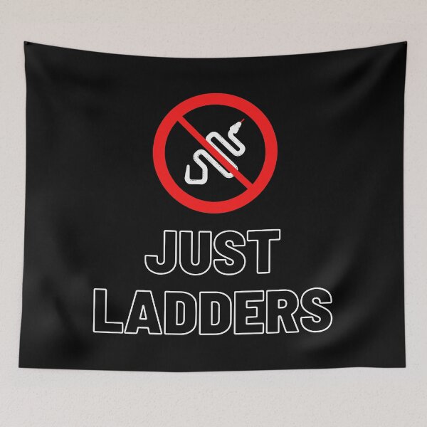 Item preview, No Snakes Just Ladders designed and sold by OTB002.