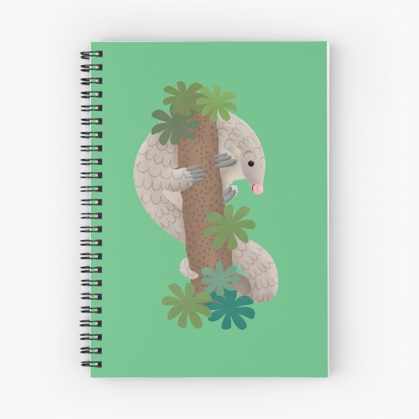Artikelvorschau, Nette glückliche pangolin Ameisenbärillustration entworfen und verkauft von FrogFactory.
