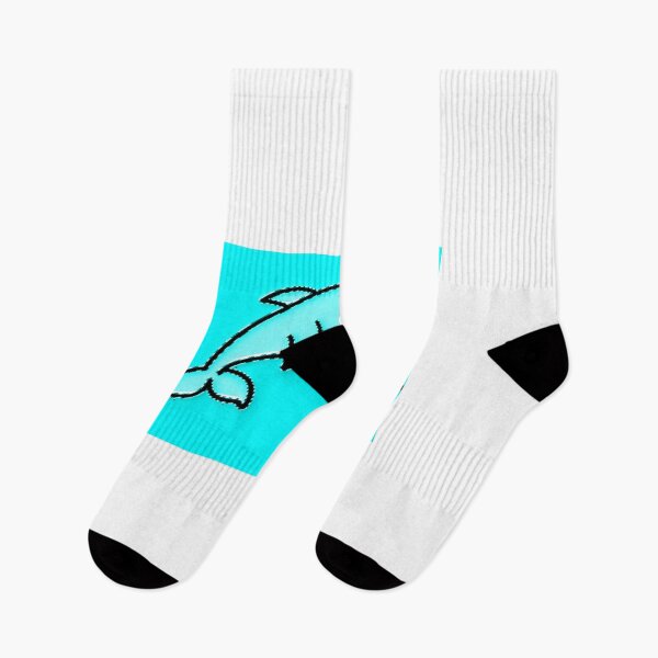 Item preview, fungie the dolphin sky blue on black  designed and sold by Flirt-Teez.