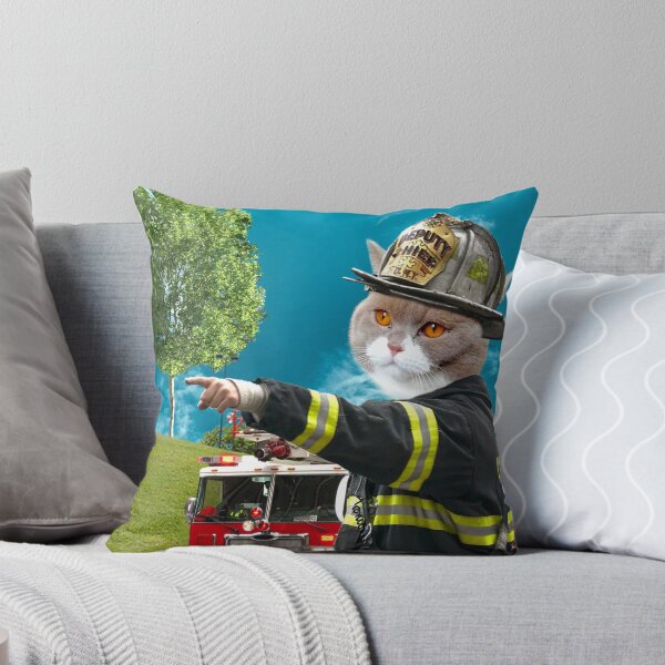 Item preview, Fireman Cat Balou With Truck designed and sold by Kimmy  D.