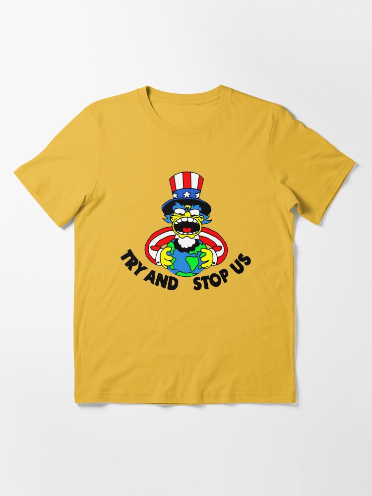 Simpsons uncle sam t shirt hotsell