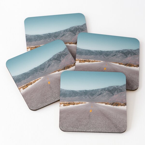 Item preview, road in the desert with mountain view in California USA designed and sold by Mrvell.