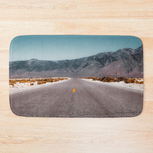 Item preview, road in the desert with mountain view in California USA designed and sold by Mrvell.