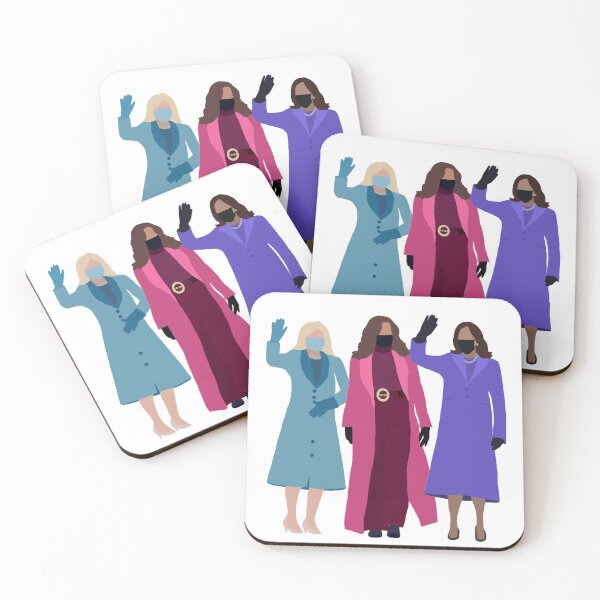 Item preview, Inauguration Jill, Michelle, and Kamala designed and sold by freyanangle.