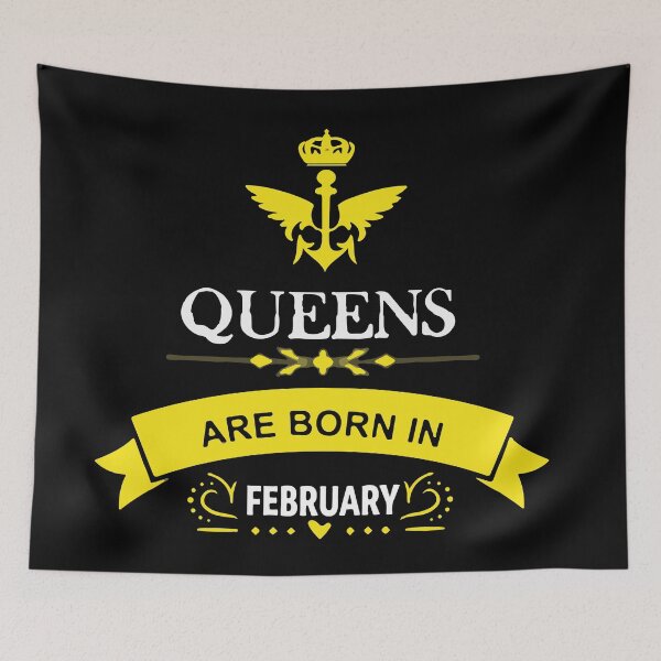 Item preview, Queens Are Born In February designed and sold by mouad naouiri.