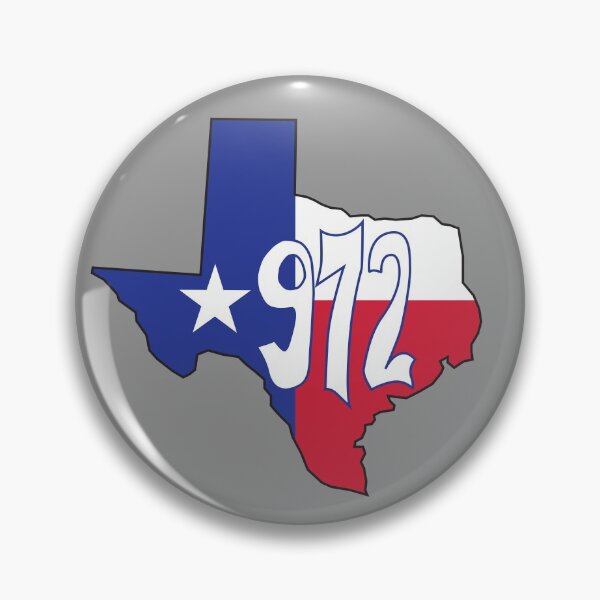 Item preview, Hand Drawn Texas Flag 972 Area Code designed and sold by itsrturn.