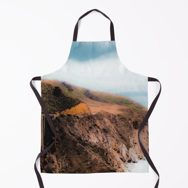 Item preview, bridge with green mountain and ocean view at Bixby Bridge, Big Sur, California, USA designed and sold by Mrvell.