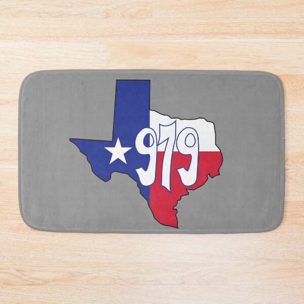 Item preview, Hand Drawn Texas Flag 979 Area Code designed and sold by itsrturn.