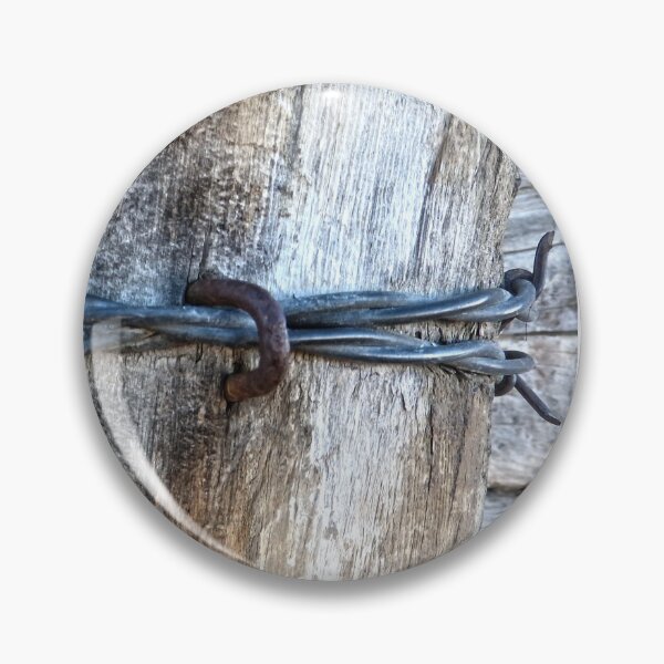 Item preview, barbed wire, wood, and nails designed and sold by Stephanie  Skeem.