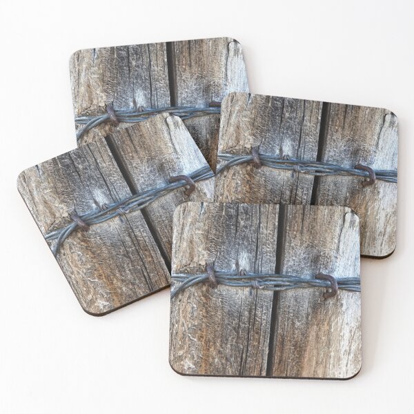 Item preview, barbed wire, wood, and nails designed and sold by Stephanie  Skeem.