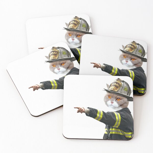 Item preview, Fireman Cat Balou  designed and sold by Kimmy  D.