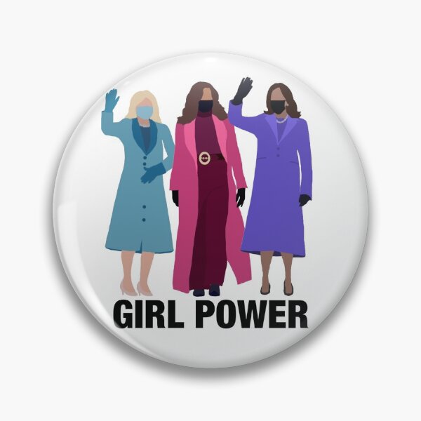 Artikelvorschau, Jill Biden, Michelle Obama und Kamala Harris Inauguration Girl Power entworfen und verkauft von freyanangle.
