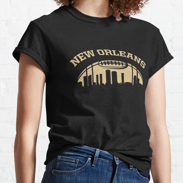 Oversized Front and Back Print Louisiana New Orleans Longline T-shirt