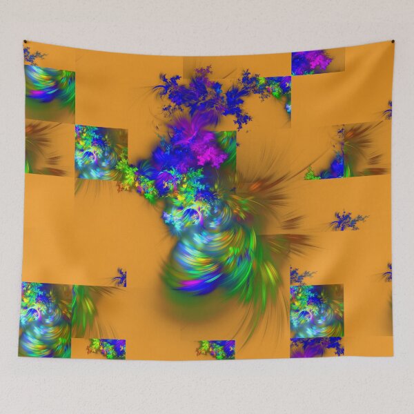 Item preview, Vase of flowers #fractals designed and sold by blackhalt.
