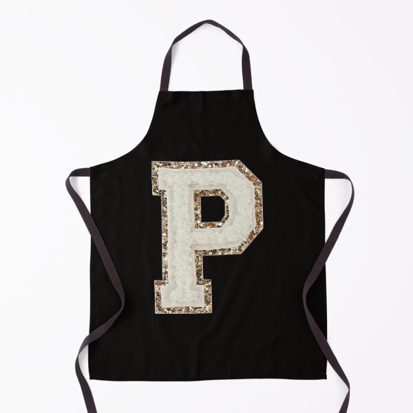 Item preview, P - Blanc Glitter Varsity Letter Patches designed and sold by Monograms Ultd.