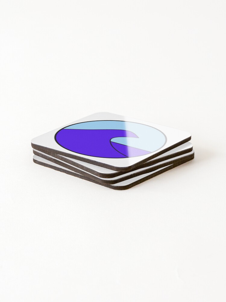 Thumbnail 4 of 5, Coasters (Set of 4), Wave designed and sold by Unity1.