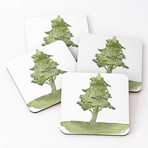 Item preview, Pine tree. Watercolor Tree. Watercolor Pine, pine tree art designed and sold by Eugenia Alvarez.