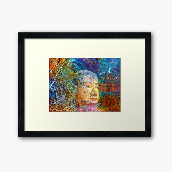Dreams of the Great Budhha Framed Art Print