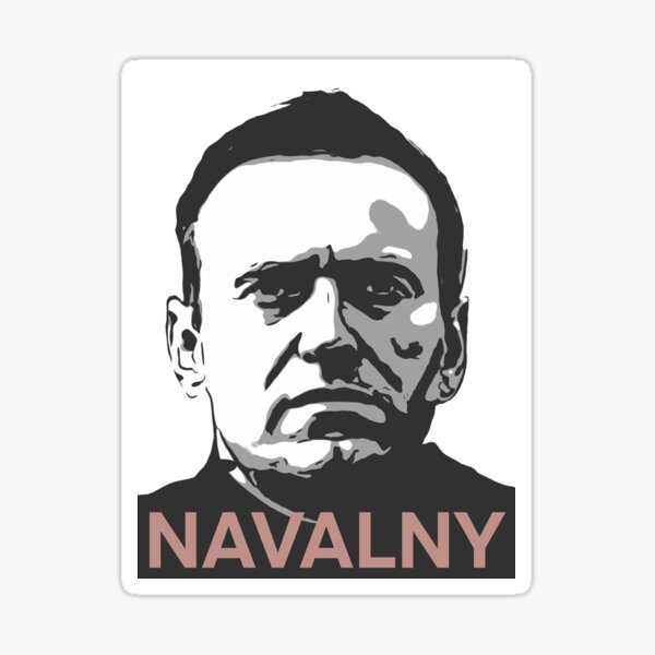 "navalny" Sticker by DaeunPark | Redbubble