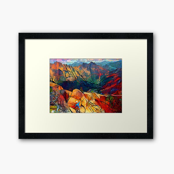 North Cascade Reverie Framed Art Print