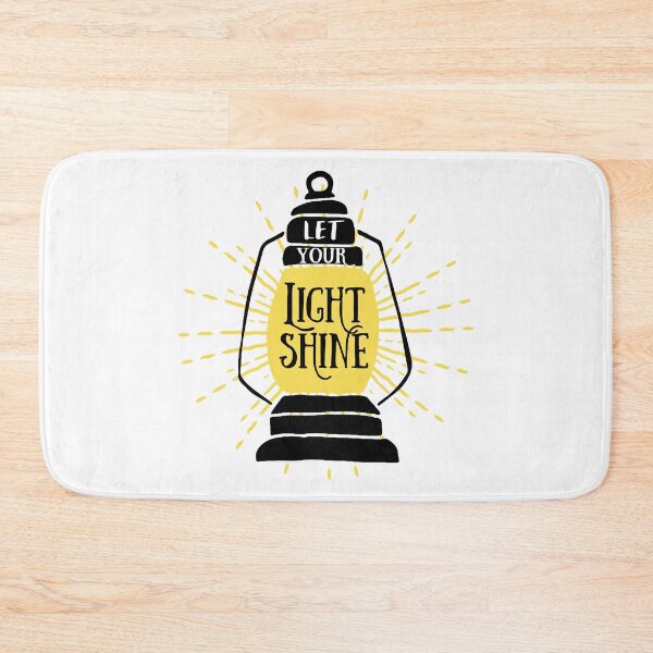 Item preview, Let your light shine, lantern typography designed and sold by SouthPrints.